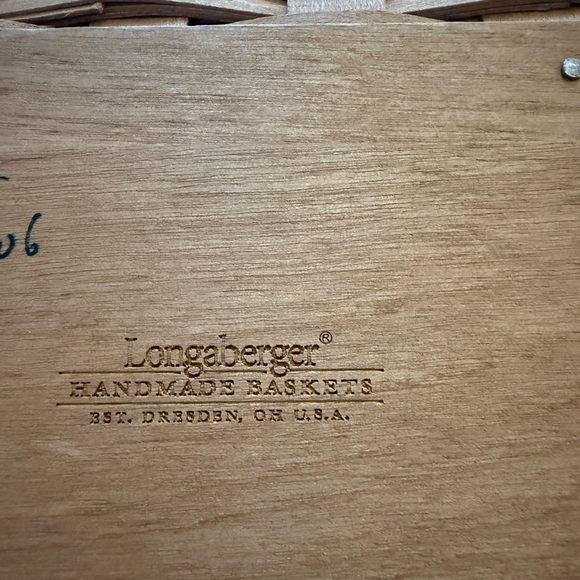 Longaberger 2006 Christmas Collection Woven Basket, Versatile Use - Picture 9 of 12